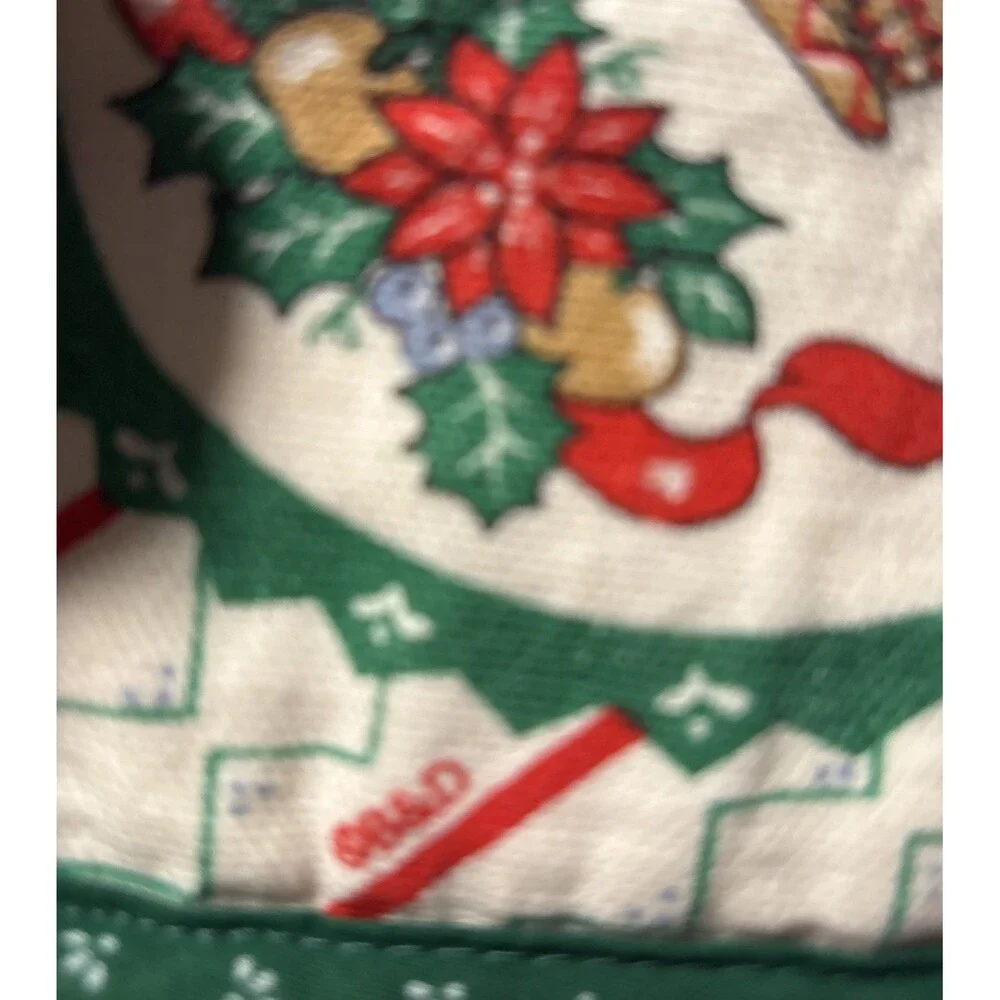 Vintage 80’s/90’s B&D Christmas Potholders Lot 4 RARE Toy Shop, Teddy, Bow Fruit